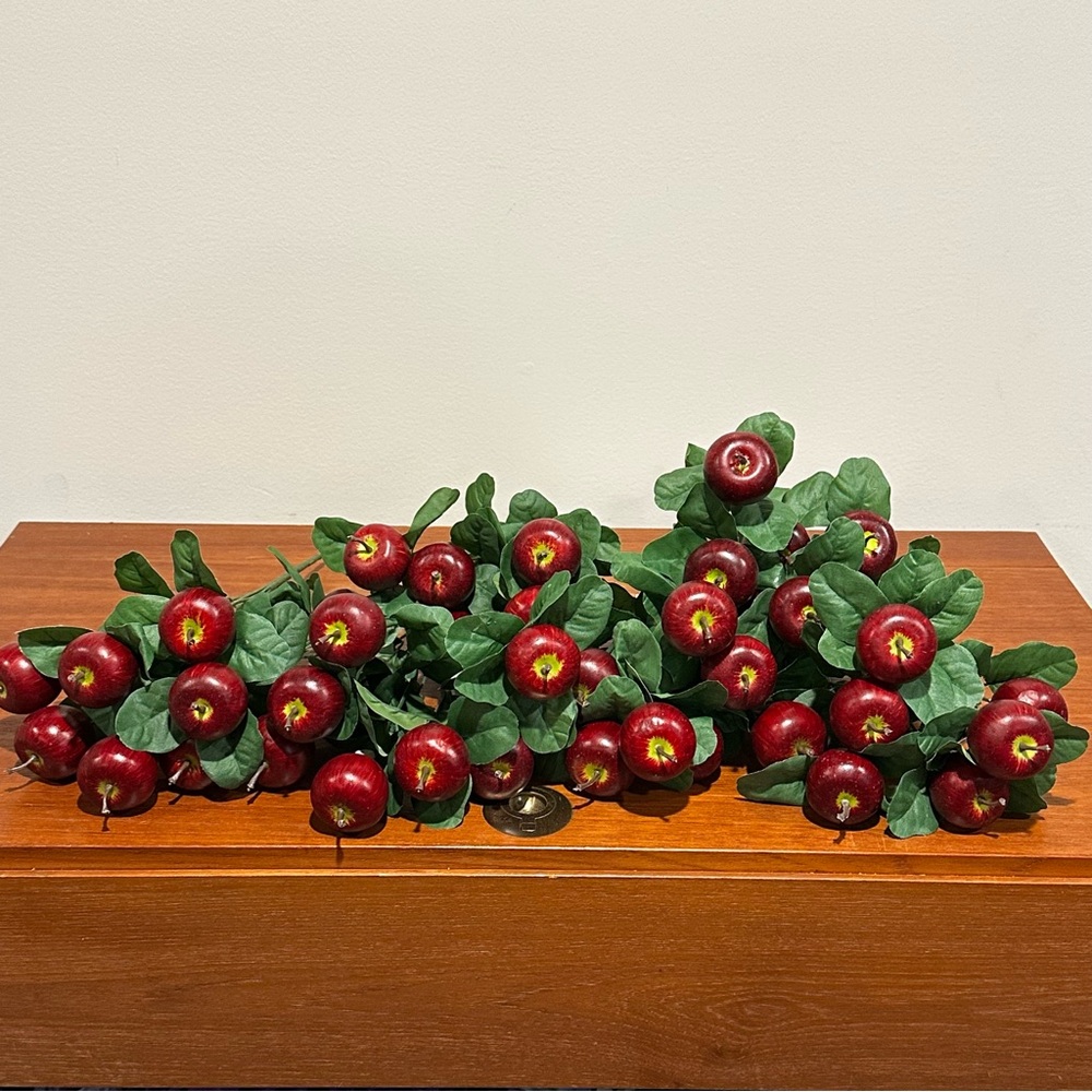 Red Apple Artificial Stems 14”